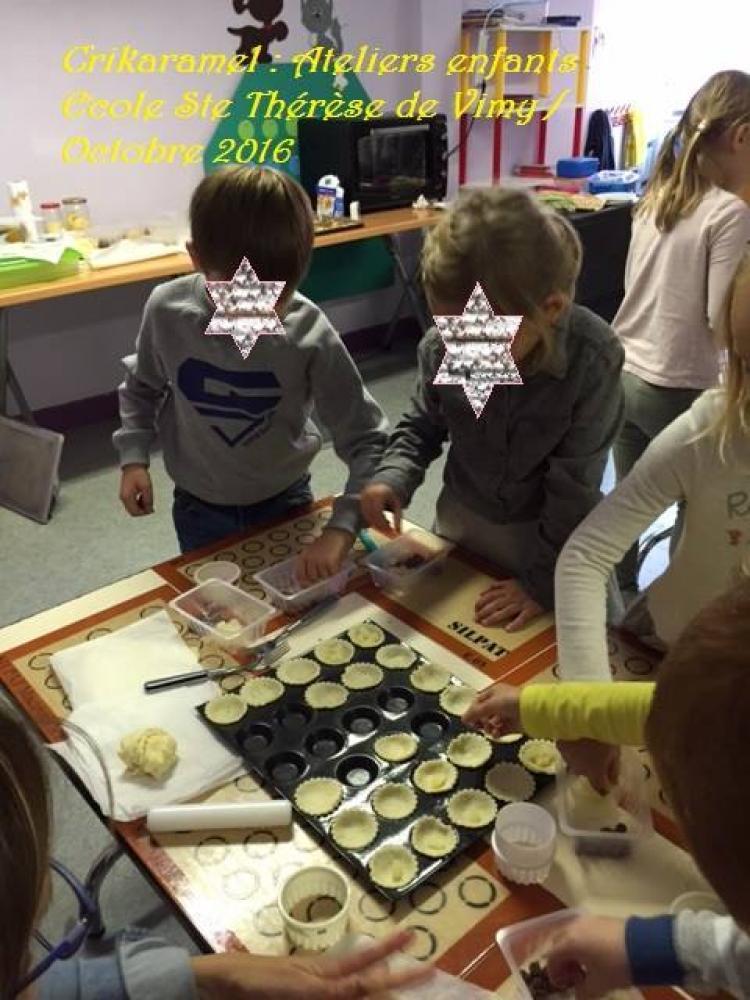 Atelier pâtisserie enfant Liévin